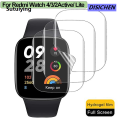 DISICHEN Sutuiying Luxury 10pcs Hydrogel Protective Film For Redmi Watch 4 3 Active/Redmi watch3/2 Lite Watch Soft Protective Film Full Screen Protecto. 