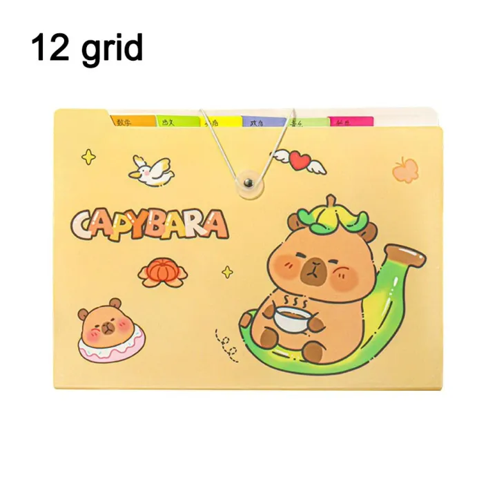 Portable%20Capibara%20A4%20Document%20Bag%20Organ%20Bag%20Waterproof%20File%20Classification%20Holder%20Large%20Capacity%20Envelope%20Folder%20Test%20Paper%20Storage%20Bag%20for%20Students%20and%20Office%20Workers%20-%20Image%209