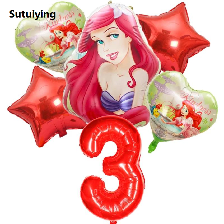 Sutuiying%20Disney%20Princess%20Foil%20Balloons%20Belle%20Cinderella%20Ariel%20Girl%20Helium%20Luxury%20Balloons%20Baby%20Shower%20Birthday%20Party%20Supplies%20Decoration%20Globos%20-%20Image%204