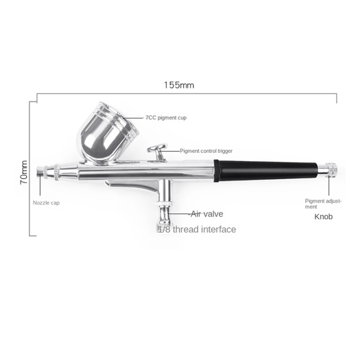 Air%20Brushes%20Double%20Action%20Airbrush%200.3mm%20for%20Painting%20Electric%20Airbrush%20Set%20for%20Painting%20Models,%20Auto%20Graphics%20-%20Image%203
