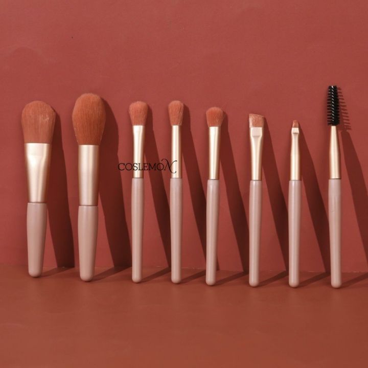 2025Makeup%20Brush%20Set%20Eyeshadow%20Concealer%20Loose%20Powder%20Brush%20Blending%20Makeup%20Brushes%20Cute%20Mini%20Professional%20Beauty%20Cosmetic%20Tool%208pcs%20-%20Image%206