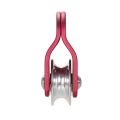 Lixada 20kN Bearing Mobile Micro Pulley Max Rope 1/2in for Rigging Arborist Climbing. 