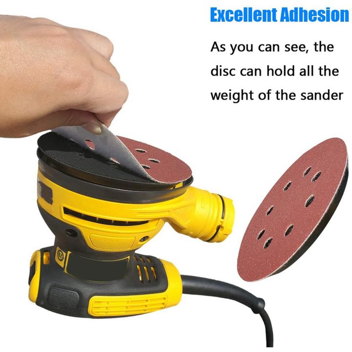 OYPFXMI%20200%20PCS%205%20Inch%208%20Holes%20Hook%20and%20Loop%20Sanding%20Disc%20Sandpaper,%2040%20Pcs%20Each%20of%20600%20800%201000%201500%202000%20Grits%20Sand%20Paper%20-%20Image%206