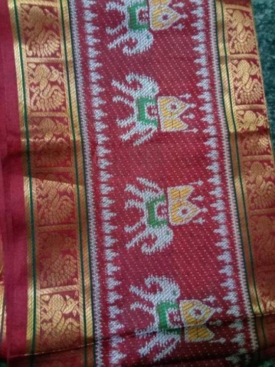 Woven%20Temple%20Border%20Narayanpet%20Cotton%20Silk%20Saree%20Green%20soft%20Women%20Traditional%20occasion%20Party%20Casual%20wear%20for%20special%20day%20Comfy%20Wear%20-%20Image%202