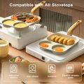 3 Section Pancake Pan Divided Pan for Breakfast, Omelette | Egg Frying Pan |  Pancake Pan. 