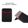 Black Laptop Cover Bag For 14 Inches Display Laptop. 