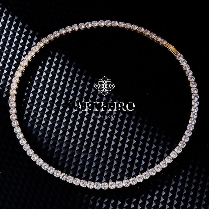 Xujiguanghui%20ShopSphere%20ARTPHRO%20Tennis%20Necklace%20for%20Women%20and%20men%20copper%20chain%20non%20easy%20tarnish%20couple%20necklace%20gift%20for%20gf/bf%20and%20best%20friend%20-%20Image%202