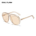 OULYLAN Classic Sunglasses Men Fashion Luxury Brand Designer Women Glasses Luxury Vintage Trend Laides Sun Glasses. 