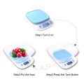 Electronic Kitchen Scale With Tray Digital 5Kg Weight Scale LCD Kitchen Weight Scale Machine  Weighing Scale Bowl Scale 5kg / 1g Digital Kitchen Scale (Multi Color). 