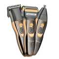Geemy Gm-595 3 In 1 Hair Clipper, Shaver & Nose Beard Hair Trimmer, Rechargeable Hair & Beard Trimmer. 