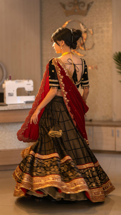 Magar%20Gurung%20Designer%20Hand%20Embroidered%20Traditional%20Lehenga%20Dress%20-%20Image%209