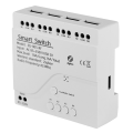 4 Channels Tuya ZigBee Smart Switch Module RF433 Smart Home Automation DIY Breaker Wireless Relay Voice Control White 1 Piece. 