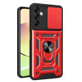 Vantime for Samsung Galaxy A24 4G Case Stand Slide Lens Cover Shockproof Hard Phone Back Casing. 