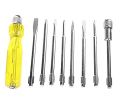 8 In 1 Johnson  Screwdriver Set With Neon Bulb Phase Tester. 