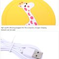 Spreeshop USB Cartoon Cup Warmer Heat Beverage Mug Mat Keep Drink Warm Heater Mugs Coaster , Giraffe. 