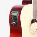 Fernando Semi-Acoustic Tuner & 4 Band Equaliser Guitar With Padded Bag/Capo/Pick & String Set. 