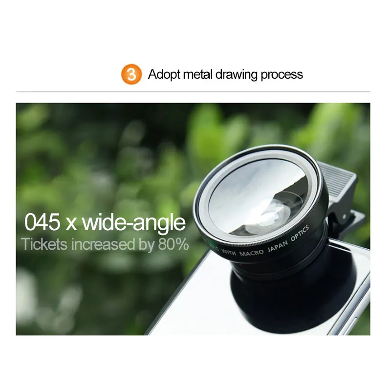Huaxiacuye8718】Camera Lens Kit Super Wide Angle Lens With Lens