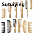 Sutuiying 1 natural bamboo and wood comb, smooth hair, anti-static Sales promotion scalp massage bamboo and wood comb, hairstyle comb. 
