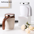 Ashunqiwen High Cup Cup Water Value Automatic Stirring Electric Lazy Rechargeable Cup Stirring Coffee Rotating Cup Model Magnetic Milkshake. 