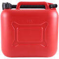 10L 2.64Gal Car Fuel Tank Can Spare Plastic Petrol Gas Container Anti-Static Fuel Carrier with Pipe for Car Travel Easy to Use. 