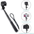 Extendable Aluminum Selfie Stick | Compatible with GoPro, SJCAM, and Other Action Cameras. 