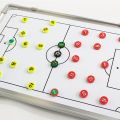 SuperRide Aluminum Alloy Coaching Board Professional Soccer Coaching Scoreboard with Erasable Pen Tactical Training Board for Football Referee. 