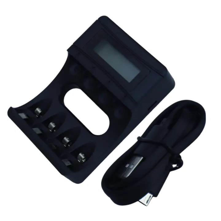 GOOP GD-04K AA & AAA Smart Quick Battery Charger with USB Input & 1.4 ...