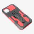 Red/Black Mobile Cover With Mobile Holder For Iphone 11 Pro Max. 