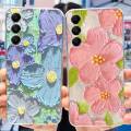 For Samsung Galaxy A05s Case A057 SM-A057F Clear Cover Fashion Flower Silicone Phone Case For Samsung A05s 2023 A 05S Soft Coque. 
