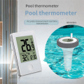 Wireless Water Temperature Test Meter Digital Water Temperature Test Meter Indoor Outdoor Floating Pool Thermometer for Swimming Pool Fish Pond. 