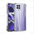 Realme 8i / Narzo 50 (Same Size) Clear Transparent Shockproof Soft Tpu Cover Case. 