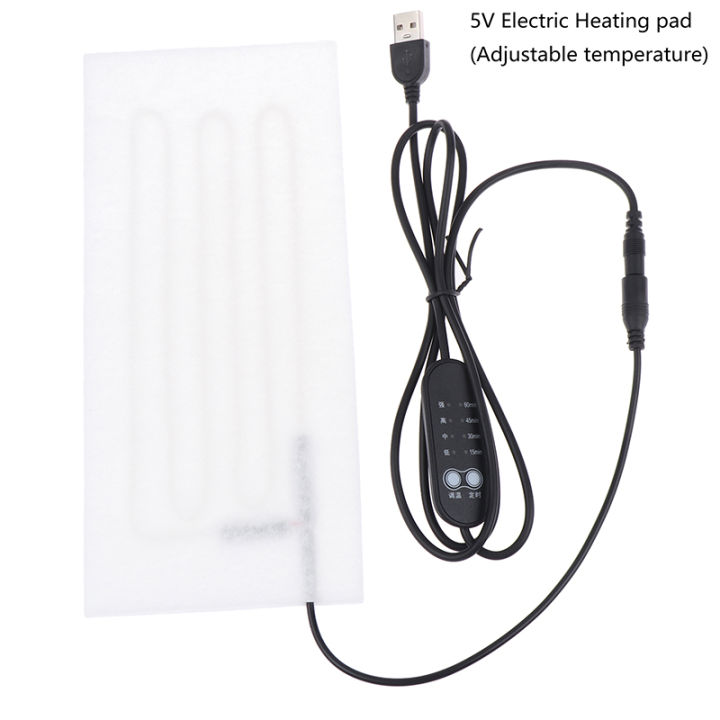 1Pc Cervical Vertebra Pillow Heating Pad USB Heating Wire Heating Mat 5V Electric Heating Element Non-Woven Film Heater PadMIAOLUO