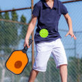 SuperRide High-density Pe Pickleball High Bounce Pickleball Balls for Indoor/outdoor Training Set of 4 Tournament Quality Favorite 40-hole. 