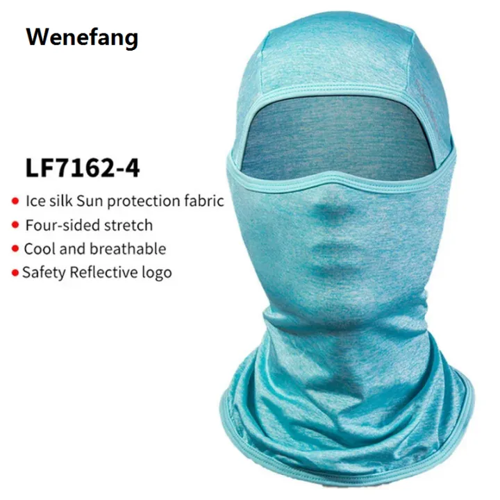 Wenefang%20%E3%80%90AmbitionmA%E3%80%91ROCKBROS%20Women%20Men's%20Balaclava%20Sun%20Protection%20Electric%20Bicycle%20Motorcycle%20Full%20Face%20Mask%20Ice%20Silk%20Headgear%20Cycling%20Spring%20Summer%20-%20Image%207