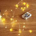 Battery Operated Copper String Waterproof Decorative Fairy String Lights. 