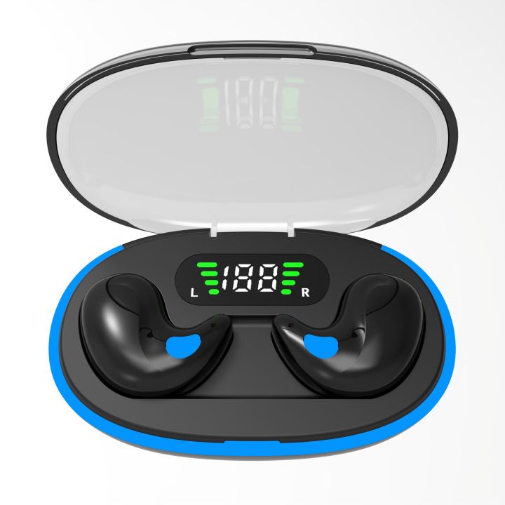 Cross-Border New Products X55 Wireless Bluetooth Headset TWS Binaural Ultra-thin Portable Sleep Ear Patch Painless Hot-selling Foreign Trade