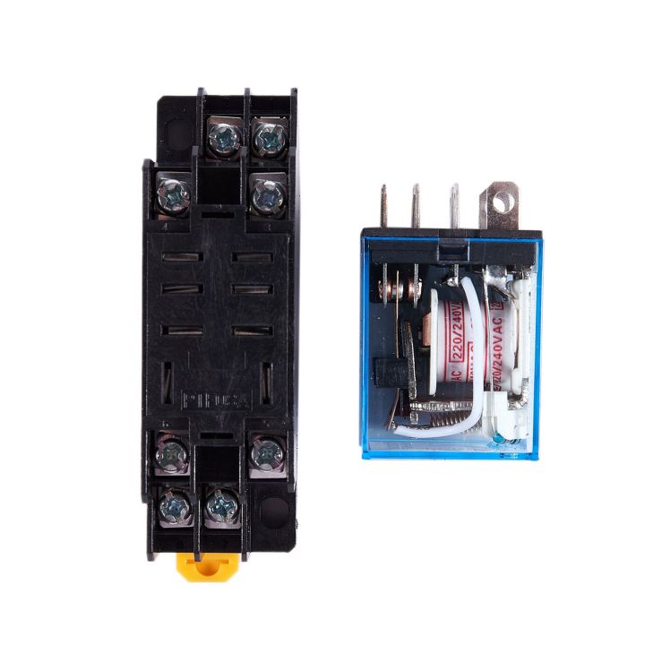 2X%20LY2NJ%20HH62P-L%20JQX-13F%20220V%20AC%20Coil%20DPDT%20Power%20Relay%208%20Pin%20with%20PTF08A%20Socket%20-%20Image%206