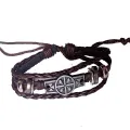 Unisex Vintage Fashion  PU Leather Bracelet. 