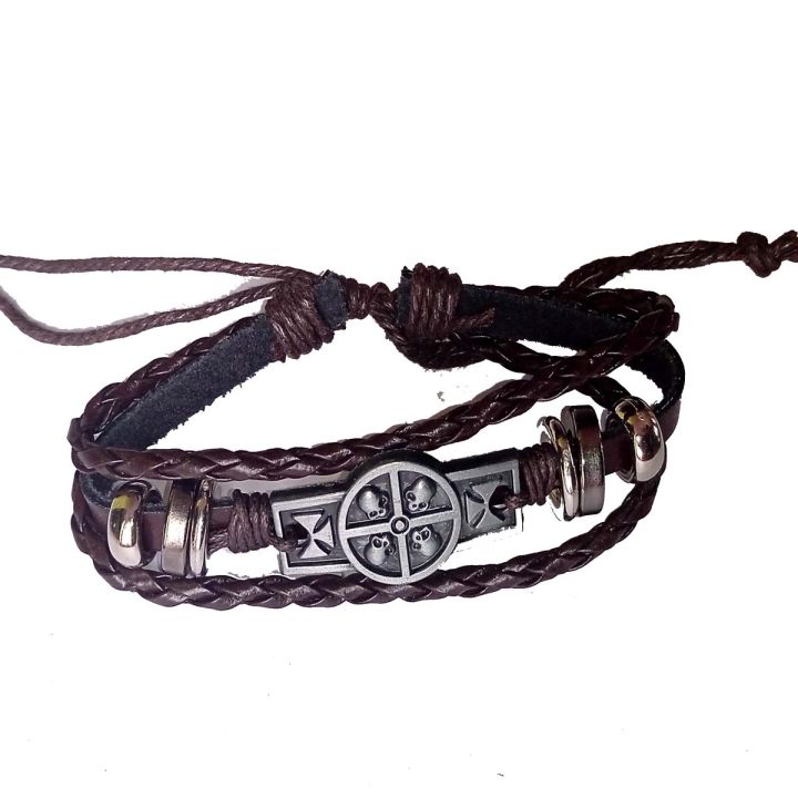 Men Anchor Decor Layered Bracelet For A Stylish Look Gift For Party