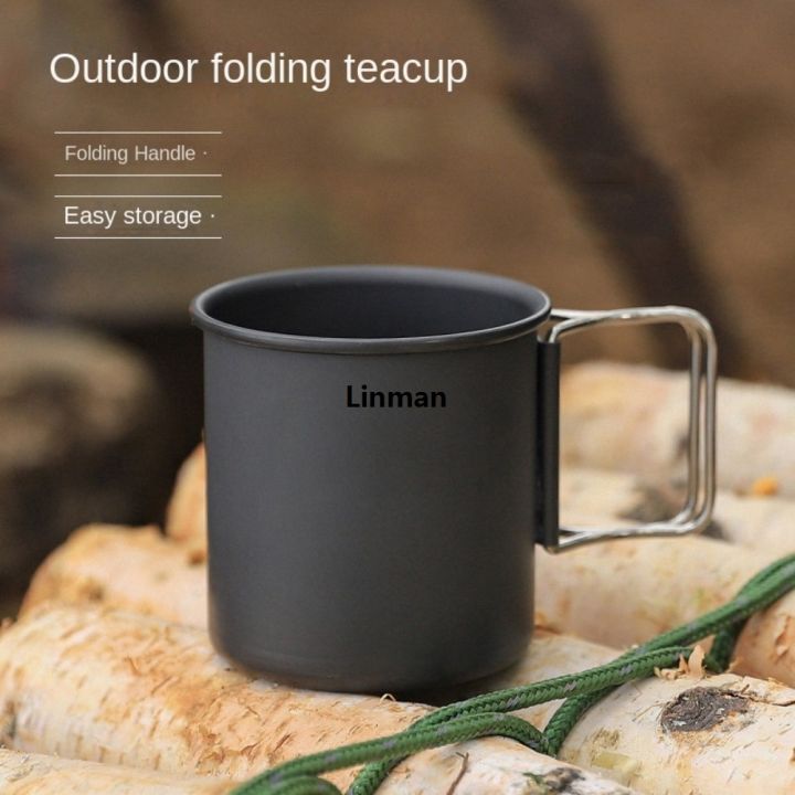 Linman%20Portable%20Aluminum%20Alloy%20Camping%20Water%20Cup%20Black%20Silver%20300Luxury%20ml%20Coffee%20Tea%20Mug%20Ultralight%20Camping%20Tool%20Drinkware%20Camping%20-%20Image%205