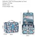 Lightweight Wall Hanging Foldable Multipurpose Makeup, Cosmetics, Toiletries, Travel Pouch Bag Kit. 