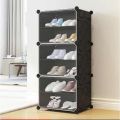 6 Layer Plastic Diy Shoe Rack. 