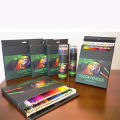 Supplies pack Hand drawn school sketch wood pencil set oil colored pencil 12/18/24/36/48/72 color art color pencil pencil. 