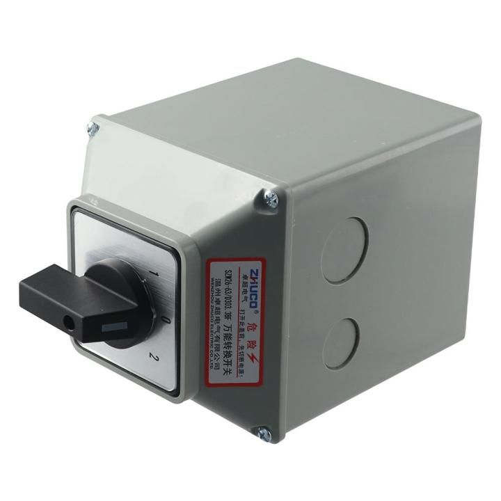 Switch Sw 263 Professional SZW26-63/D303.3BF Rotary Changeover Switch 660V 3 Position ...