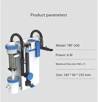 Sunsun%206%20Watt%20Multi%20Usage%20Filtration%20System%20External%20Hang%20On%20back%20Canister%20Aquarium%20Filter%20YBF-500%20-%20Image%205