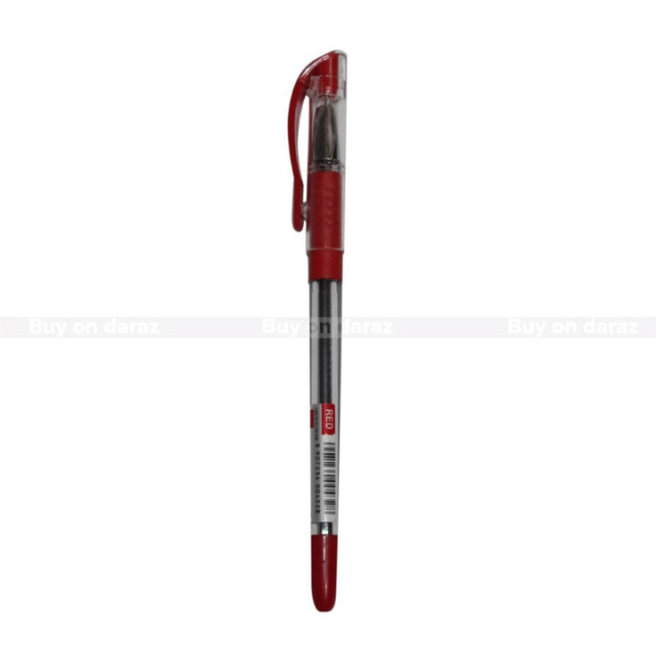 Cello Techno Tip Ball Pen Red Set Of 12