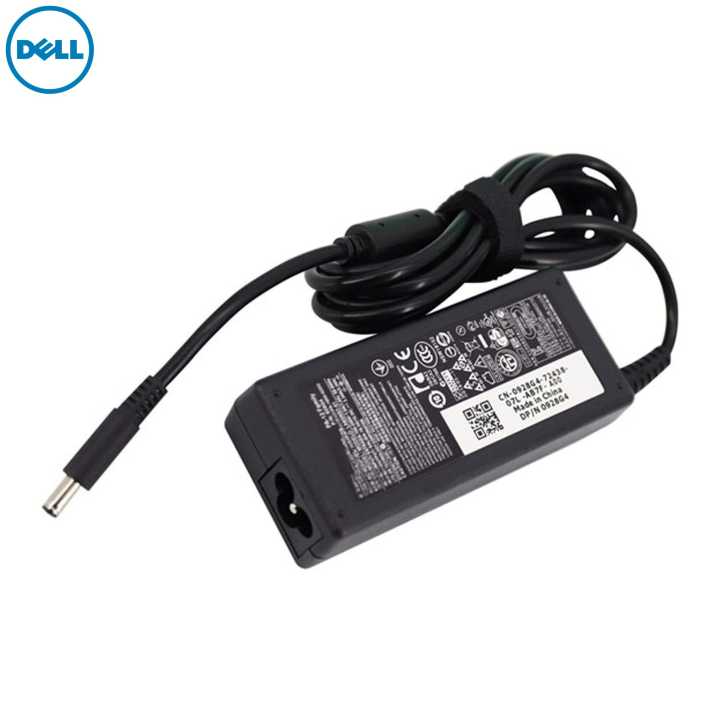 Dell AC Adapter 65W 4.5mm Barrel UK Power Cord (450-19185)