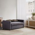 SB Furniture Elle Decor - Buddy Sofa Bed - Dark Gray. 