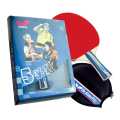 Butterfly 501 Wood, Rubber Table Tennis Racket Set. 