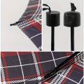 UV Protection Three Folding Check Umbrella For Unisex. 